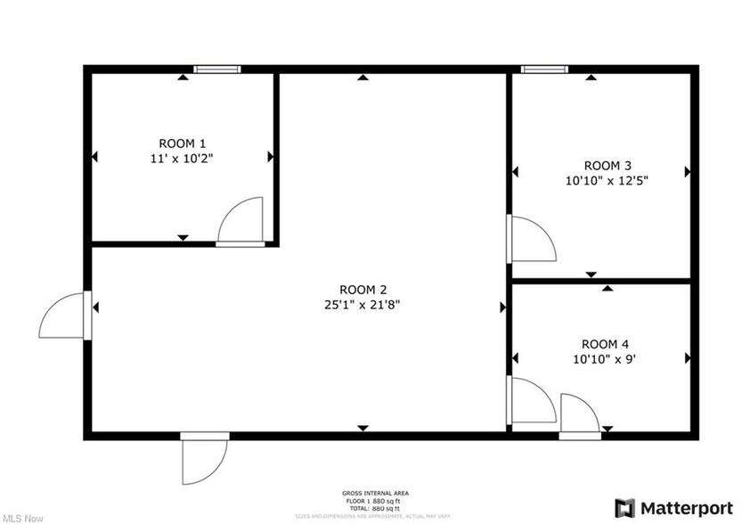 4960 Higbee Ave NW, Canton, OH à louer - Plan d’étage – Image 3 sur 5