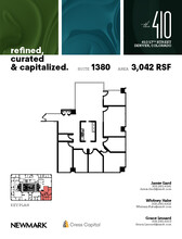 410 17th St, Denver, CO à louer Plan d’étage– Image 1 sur 2