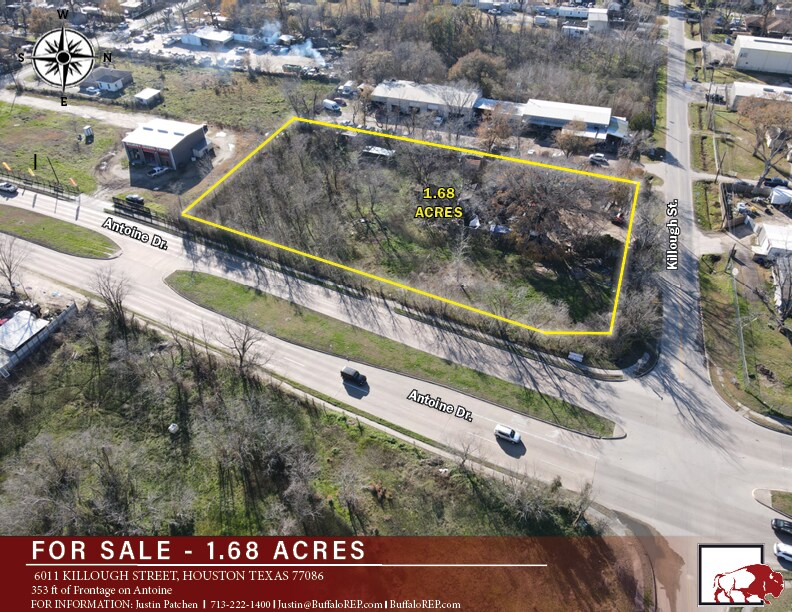 SW Corner of Antoine Dr. & Killough St, Houston, TX à vendre Photo principale– Image 1 sur 7