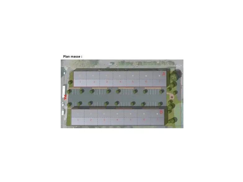 Local d'activités dans Stains à vendre - Plan de site – Image 3 sur 3