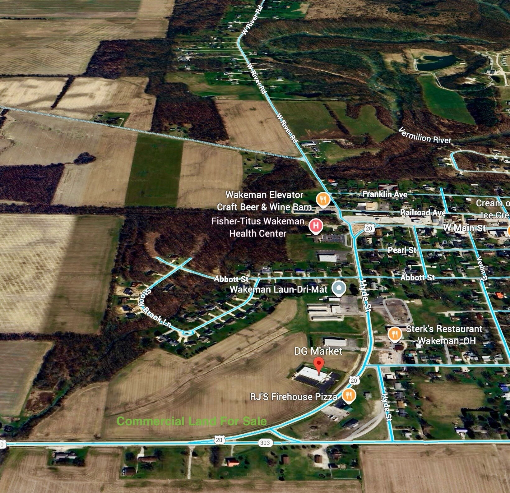 US SR 20 HWY (Hyde Street), Wakeman, OH à vendre Photo principale– Image 1 sur 10