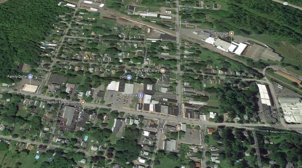 34-40 W Main St, Sodus, NY à louer - Aérien – Image 3 sur 9