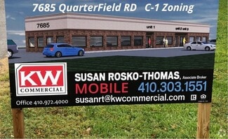 Plus de détails pour 7685 Quarterfield Rd, Glen Burnie, MD - Terrain à vendre