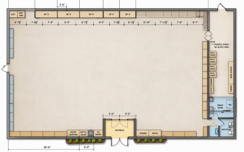 861 4th Ave S, Park Falls, WI à louer - Plan d’étage – Image 3 sur 3