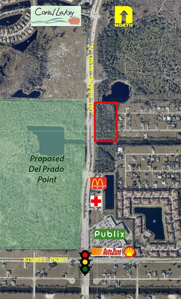 2701 Del Prado Blvd N, Cape Coral, FL à vendre - Aérien – Image 1 sur 1
