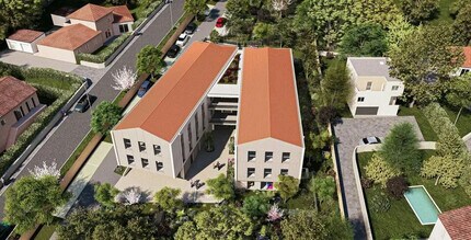 Saint-Cyr-au-Mont-d'Or, RHO - VUE AÉRIENNE vue de carte