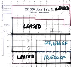 2117-2129 Rue Berlier, Laval, QC à louer Plan d’étage– Image 1 sur 3
