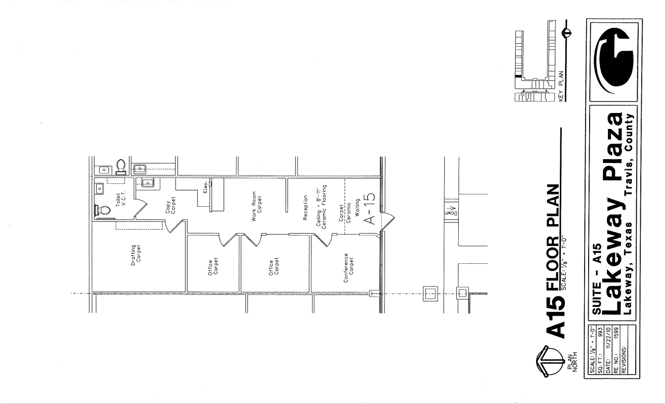 1310 Ranch Road 620 N, Lakeway, TX à louer Plan d’étage– Image 1 sur 1