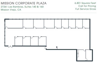 27261 Las Ramblas, Mission Viejo, CA à louer Plan d’étage– Image 1 sur 1