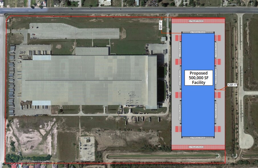 6700 Paredes Line Rd, Brownsville, TX à louer - Aérien – Image 2 sur 3