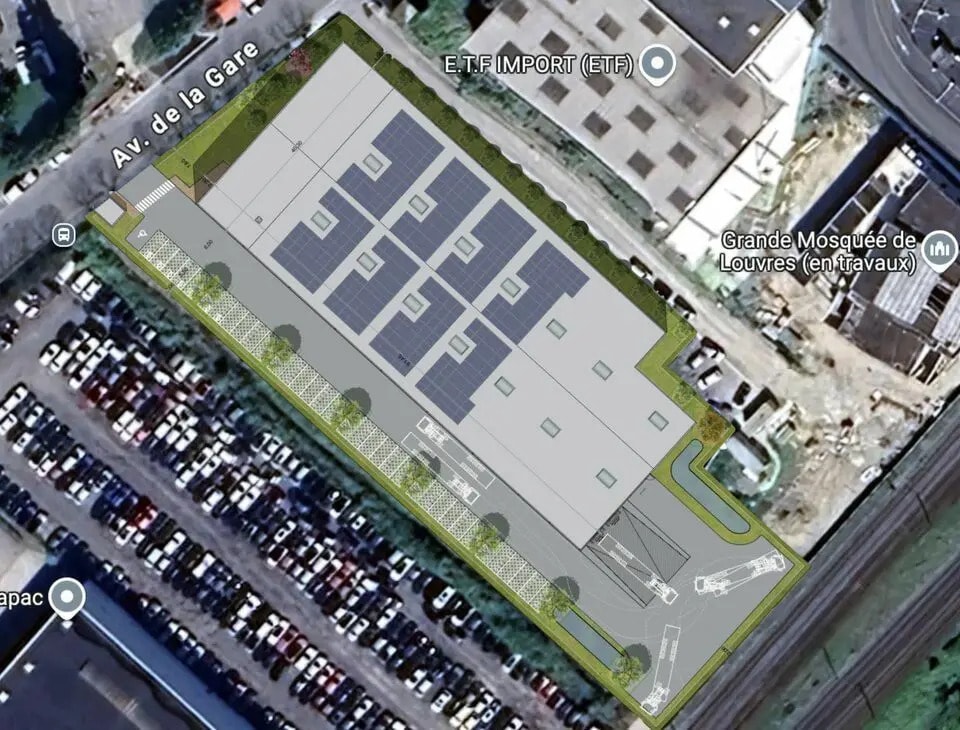 Industriel/Logistique dans Louvres à vendre Photo de l’immeuble– Image 1 sur 6