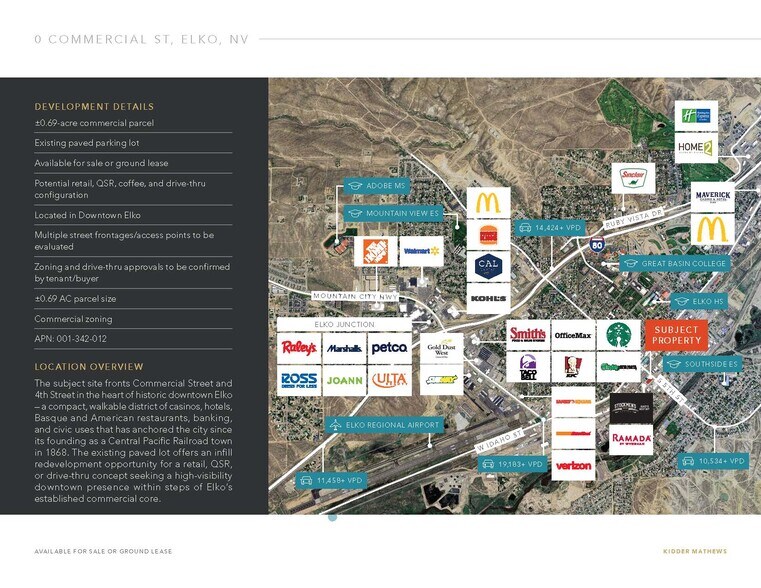 0 Commercial St, Elko, NV à louer - Photo de l’immeuble – Image 2 sur 3