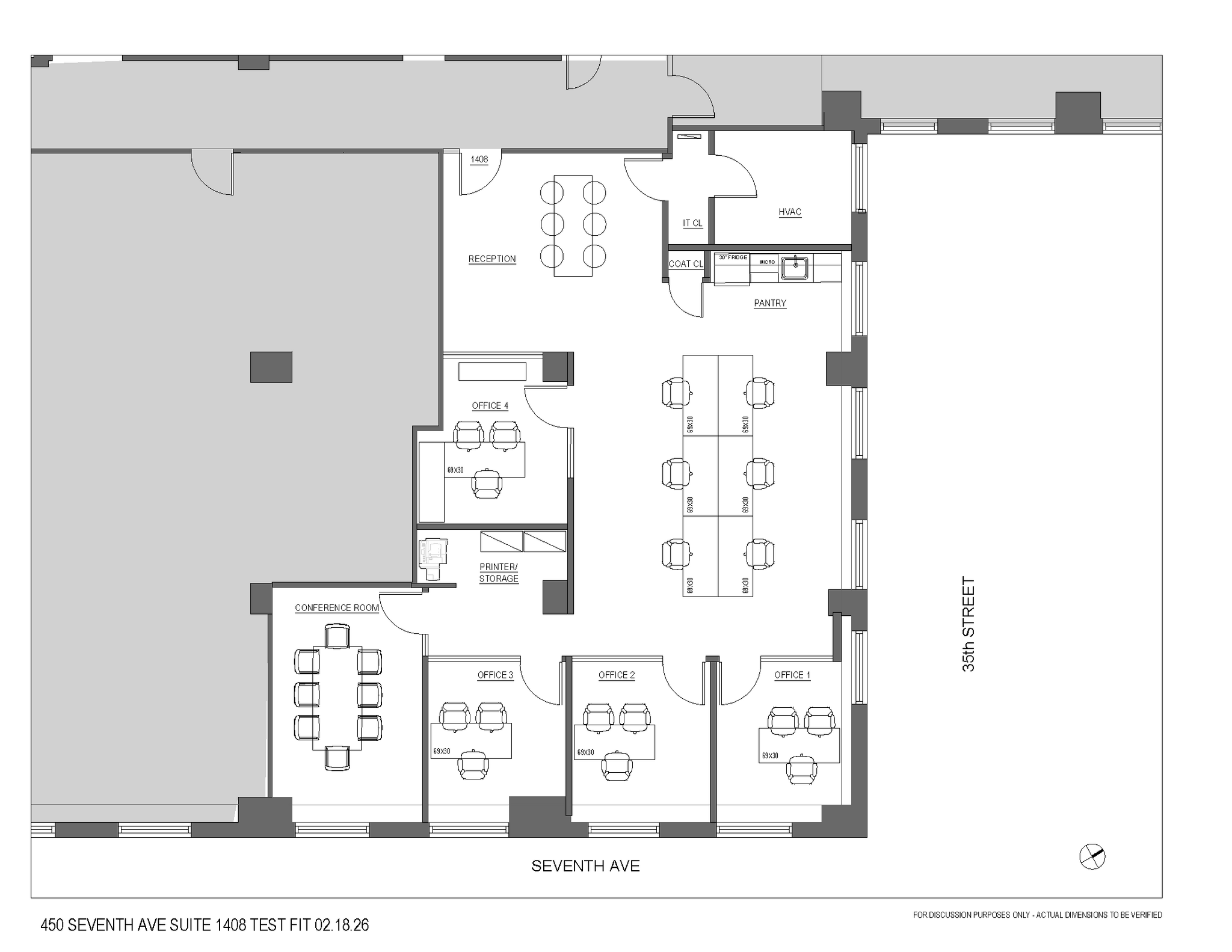 450 7th Ave, New York, NY à louer Photo intérieure– Image 1 sur 1