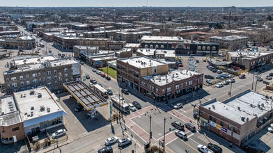 4346 N Pulaski Rd, Chicago, IL - Vue aérienne vue de carte