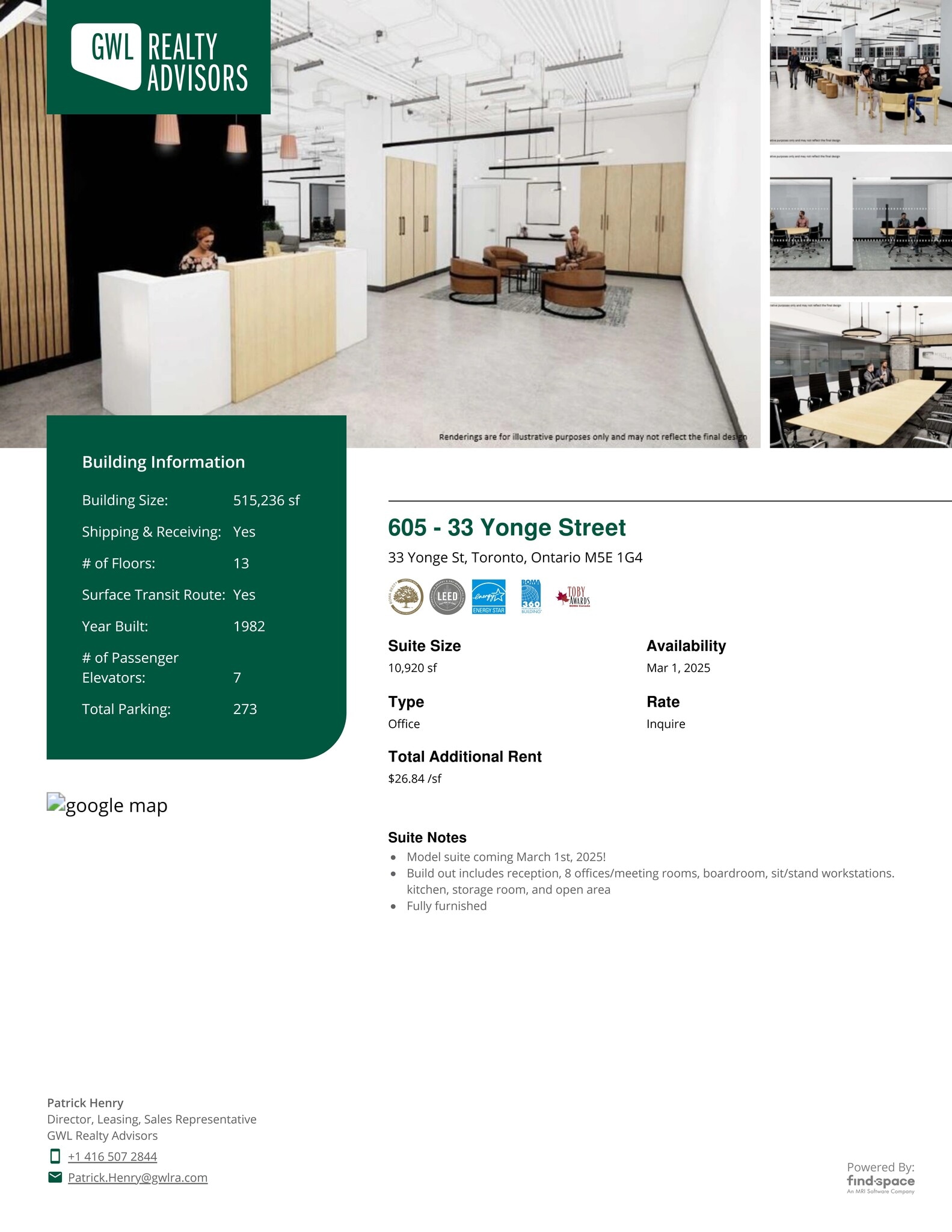 33 Yonge St, Toronto, ON à louer Plan de site– Image 1 sur 1