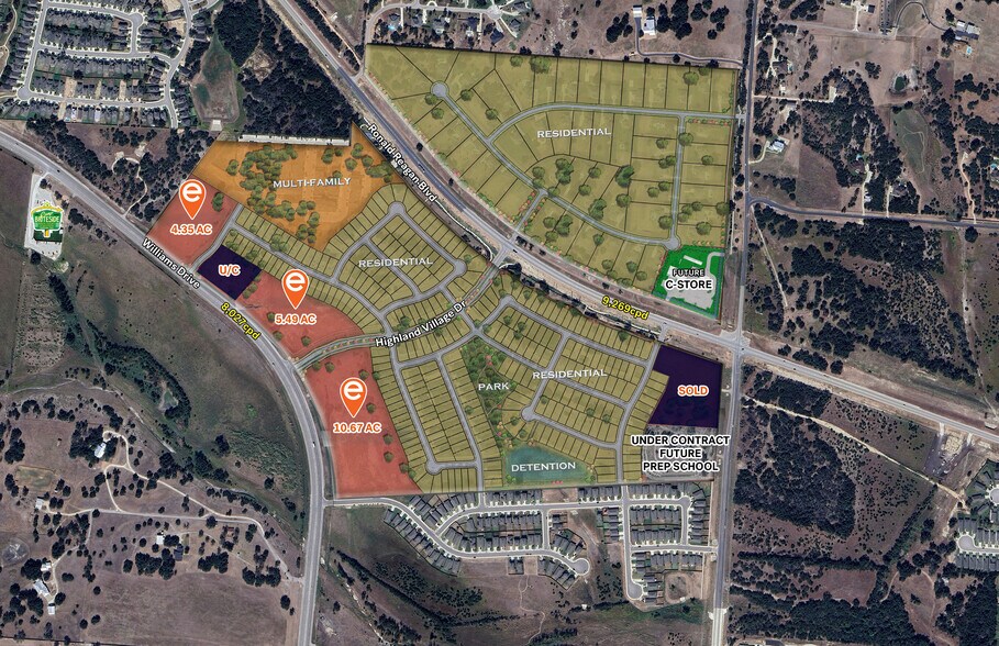 1320 Williams Dr, Georgetown, TX à vendre - Photo de l’immeuble – Image 2 sur 5