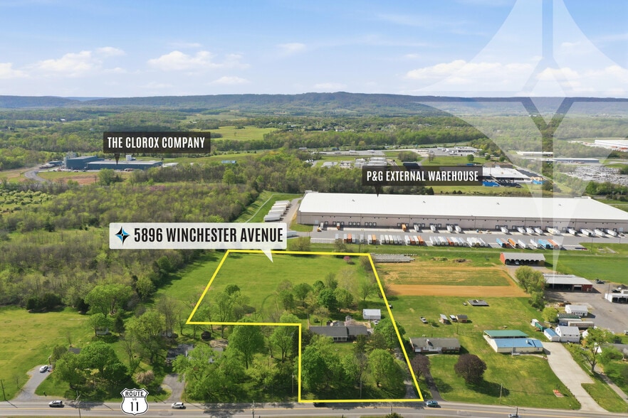 5896 Winchester Ave, Inwood, WV à vendre - Aérien – Image 2 sur 4