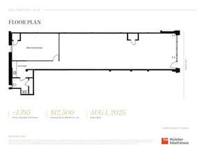 545-559 Pacific Ave, San Francisco, CA à louer Plan d’étage– Image 1 sur 1