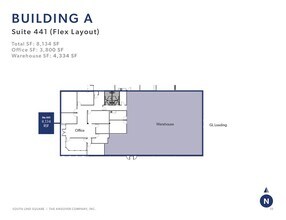 401-421 SW 41st St, Renton, WA à louer Plan d’étage– Image 2 sur 3