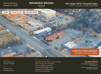 Plus de détails pour 3030 Freedom Dr, Charlotte, NC - Bureau/Local commercial à louer