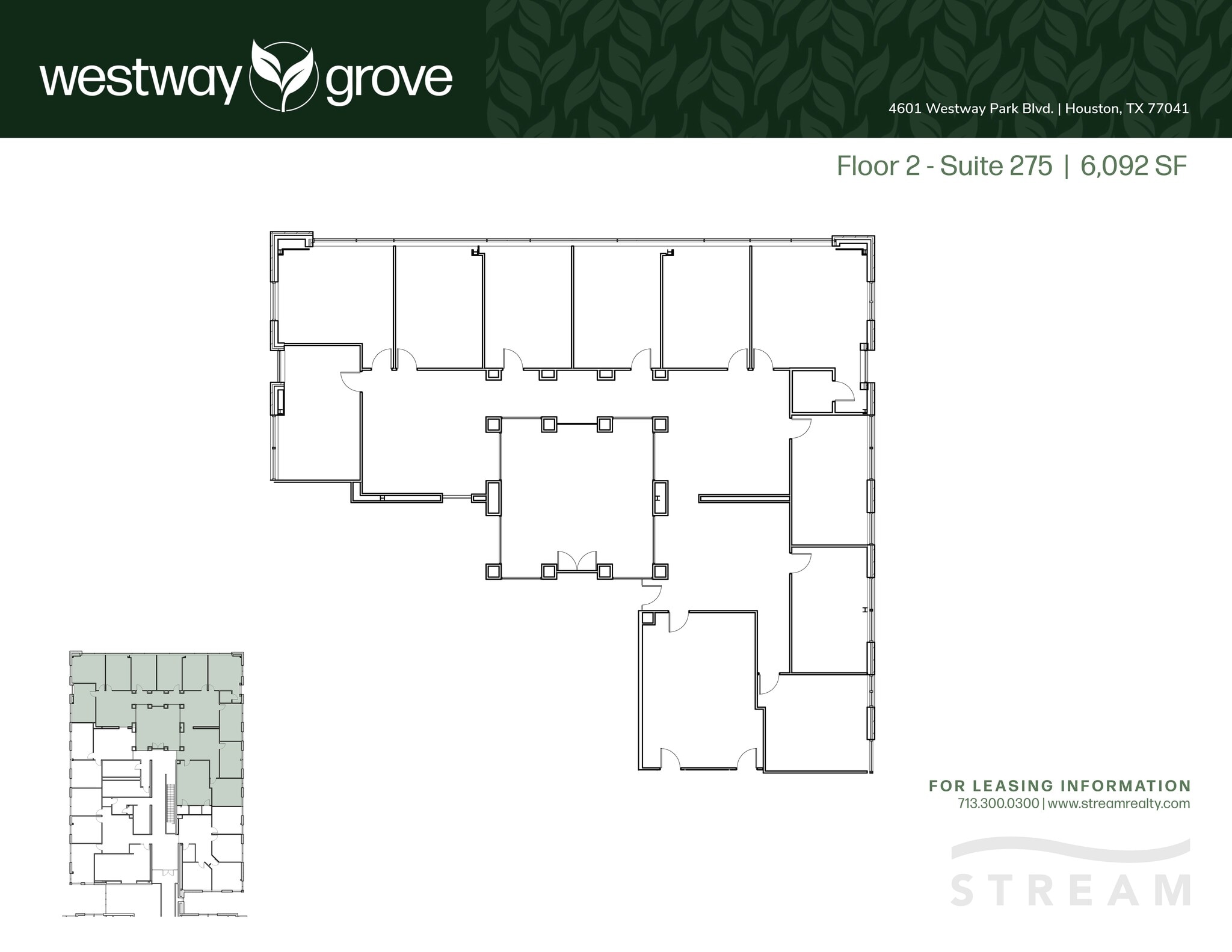 4601 Westway Park Blvd, Houston, TX à louer Plan d’étage– Image 1 sur 1