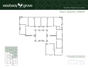 4601 Westway Park Blvd, Houston, TX à louer Plan d’étage– Image 1 sur 1