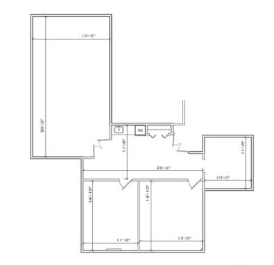41 S Haddon Ave, Haddonfield, NJ à louer Plan d’étage– Image 1 sur 1