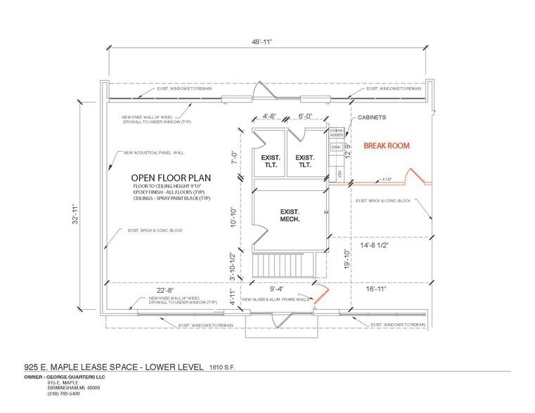 925-975 E Maple Rd, Birmingham, MI à louer - Photo de l’immeuble – Image 2 sur 3
