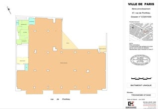 47 Rue De Ponthieu, Paris à louer Plan d’étage– Image 1 sur 1