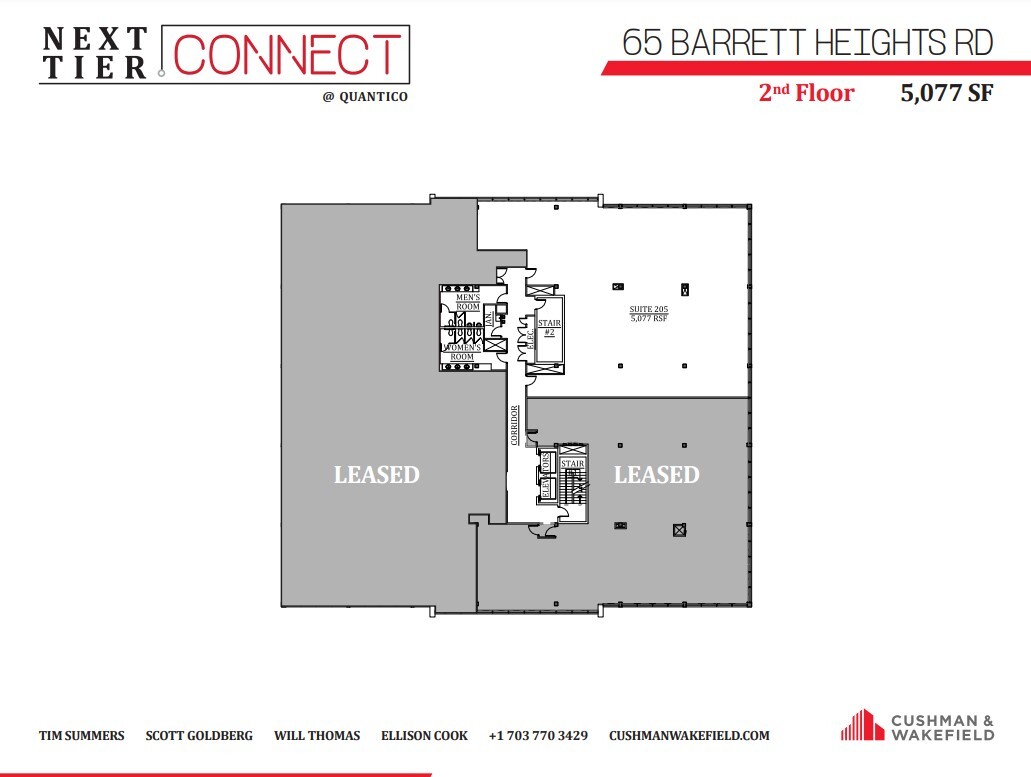 65 Barrett Heights Rd, Stafford, VA à louer Plan d’étage– Image 1 sur 1