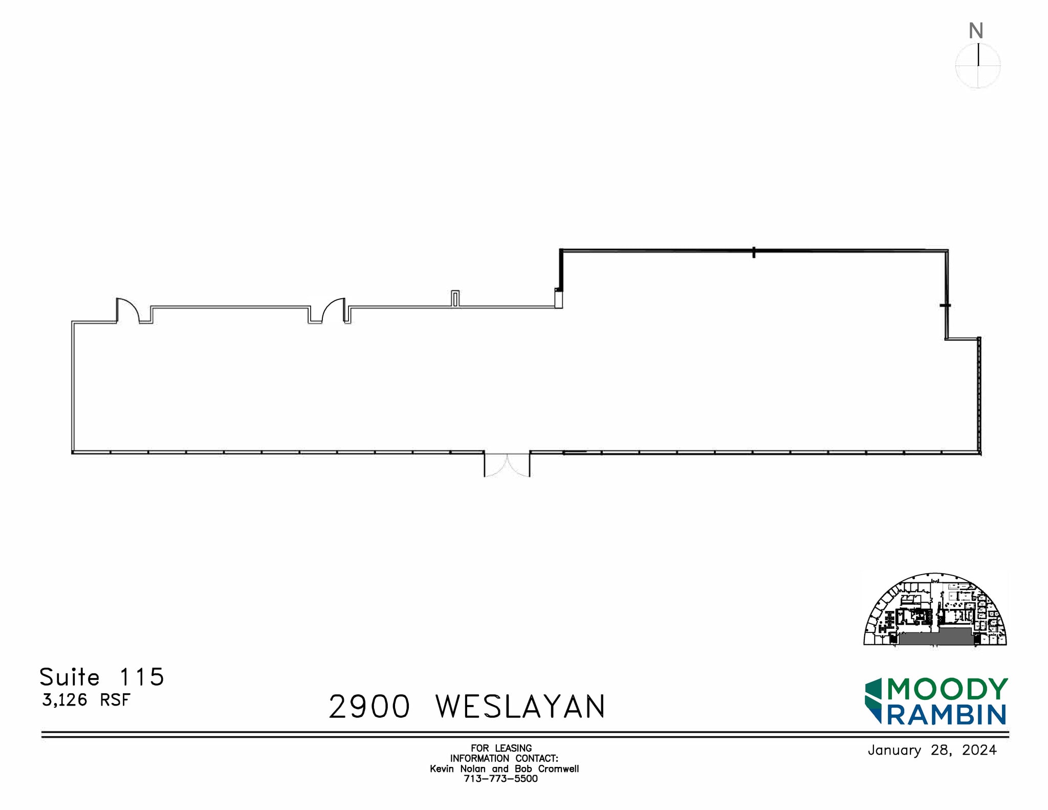 2900 Weslayan St, Houston, TX à louer Photo intérieure– Image 1 sur 1