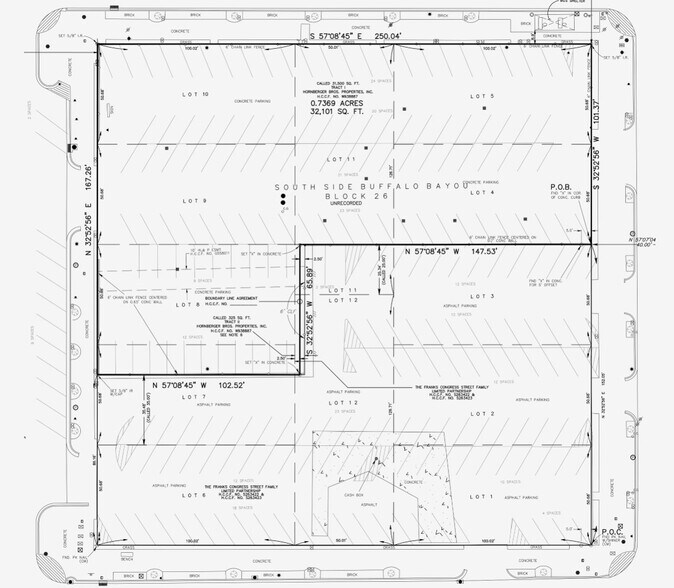 1520 Franklin St, Houston, TX à vendre - Plan de site – Image 3 sur 4