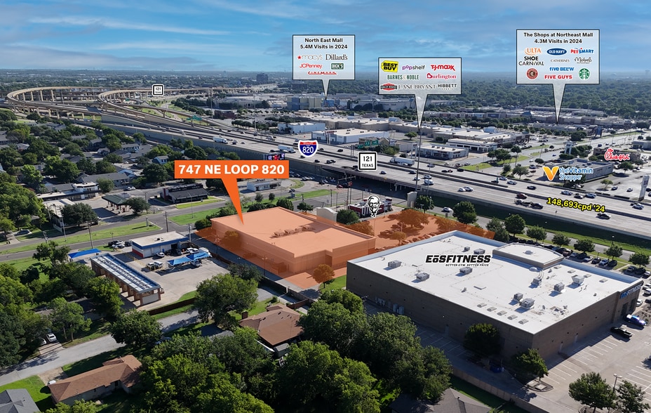 747 NE Loop 820, Hurst, TX à vendre - Photo de l’immeuble – Image 3 sur 6