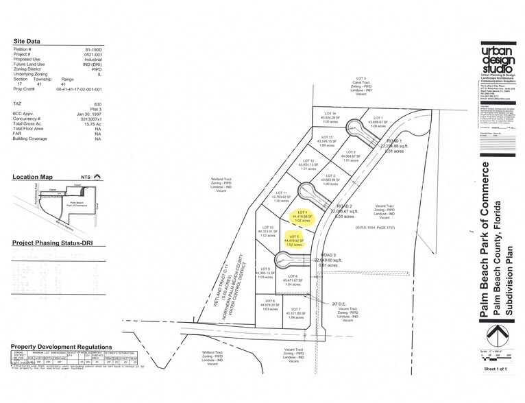 14550 Paradise Tree Circle, Jupiter, FL à vendre - Plan de site – Image 1 sur 1