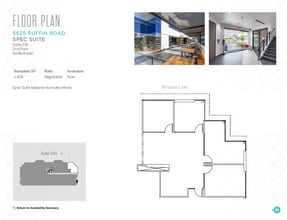 5575 Ruffin Rd, San Diego, CA à louer Plan d’étage– Image 1 sur 1
