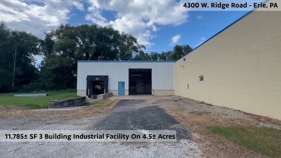 4300 W Ridge Rd, Erie, PA à vendre - Vidéo sur l’annonce professionnelle – Image 2 sur 29