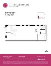 1729-1789 Green Bay Rd, Highland Park, IL à louer Plan d’étage– Image 1 sur 9