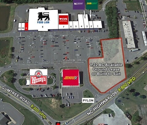 5353-5457 Gumtree Rd, Winston-Salem, NC à louer - Photo de l’immeuble – Image 2 sur 3