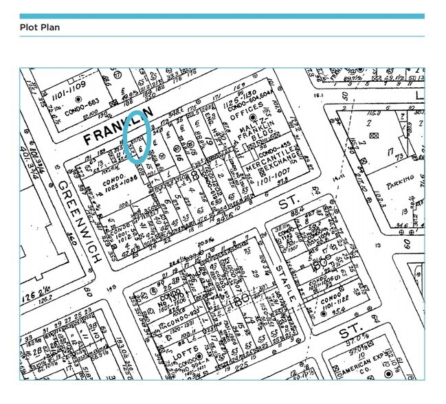 185 Franklin St, New York, NY à vendre - Plan cadastral – Image 2 sur 6