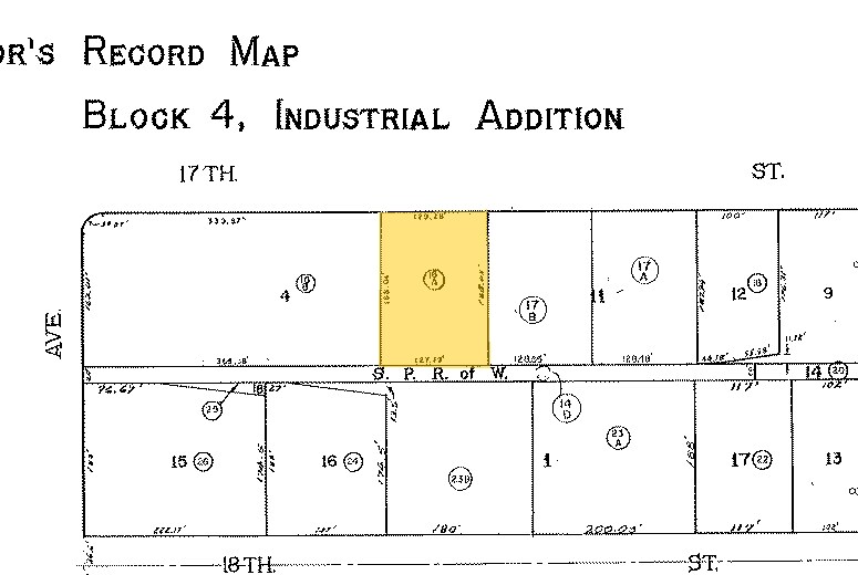 840 E 17th St, Tucson, AZ à vendre - Plan cadastral – Image 2 sur 4
