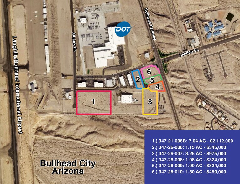 998 Enterprise dr, Bullhead City, AZ à vendre - Photo principale – Image 1 sur 1