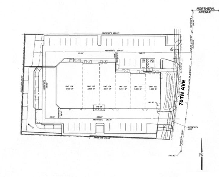 7900 N 70th Ave, Glendale, AZ à vendre - Plan cadastral – Image 3 sur 32