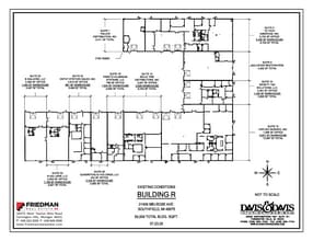 21455 Melrose Ave, Southfield, MI à louer Plan d’étage– Image 2 sur 2