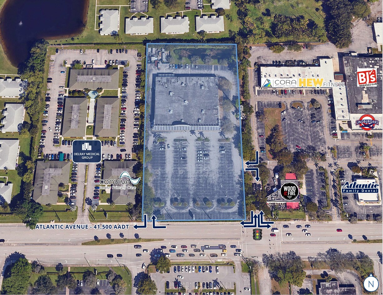 5283 W Atlantic Ave, Delray Beach, FL à louer Aérien– Image 1 sur 5