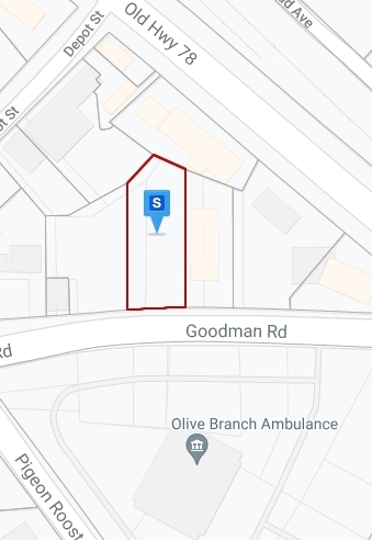 9200 Goodman Rd, Olive Branch, MS à louer - Plan cadastral – Image 3 sur 4