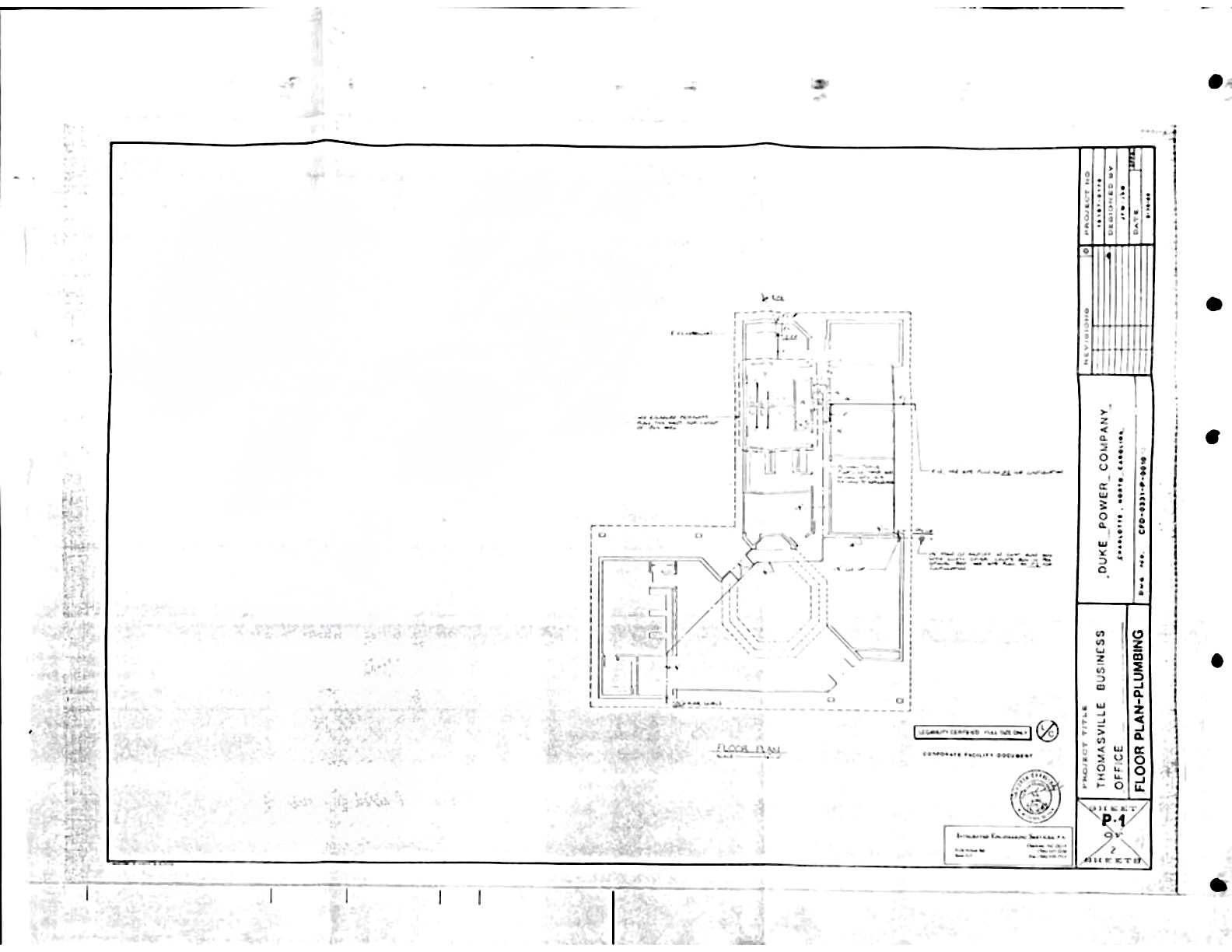 100 W Guilford St, Thomasville, NC à louer Plan d’étage– Image 1 sur 1