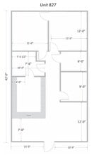 801-825 Brown School Rd, Evansville, WI à louer Plan d’étage– Image 1 sur 2