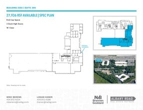 3025 Breckinridge Blvd, Duluth, GA à louer Plan d’étage– Image 2 sur 2