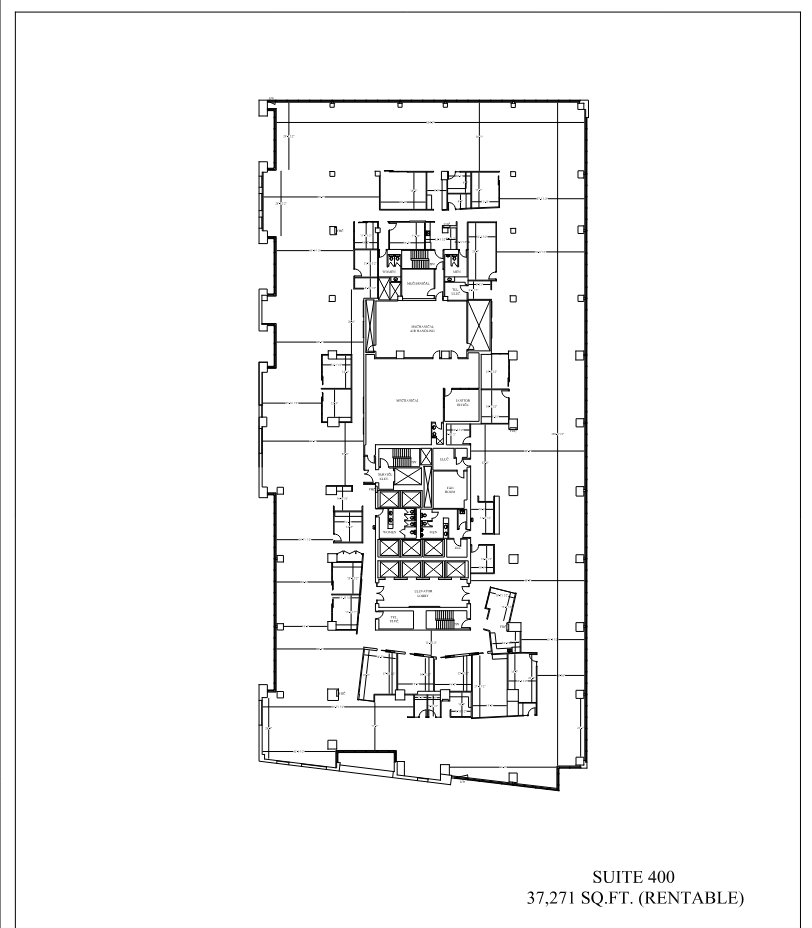 5140 Yonge St, Toronto, ON à louer Plan d’étage– Image 1 sur 1