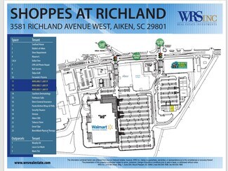Plus de détails pour 3533-3605 Richland Ave W, Aiken, SC - Local commercial à louer
